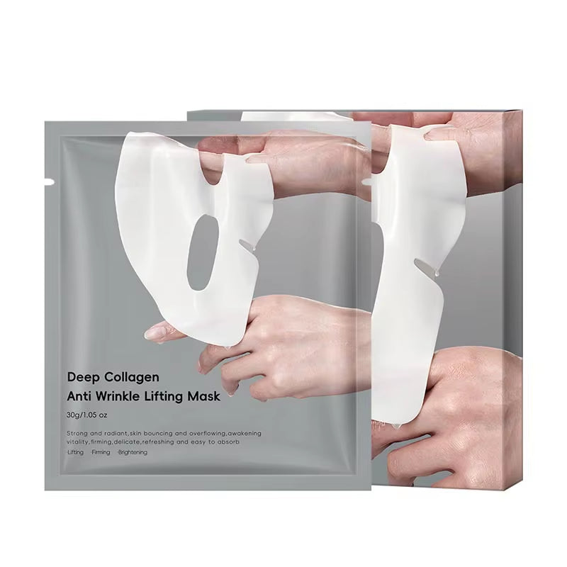 Deep Collagen anti Wrinkle Lifting Mask Collagen Face Mask Overnight, Deep Collagen Mask for Lifting Firming Moisturizing