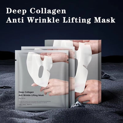 Deep Collagen anti Wrinkle Lifting Mask Collagen Face Mask Overnight, Deep Collagen Mask for Lifting Firming Moisturizing